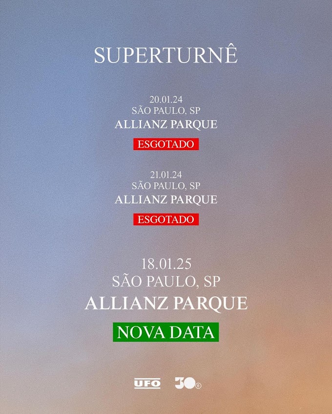 18/01/2025 Show do Jão SUPERTURNÊ em São Paulo [Allianz Parque]