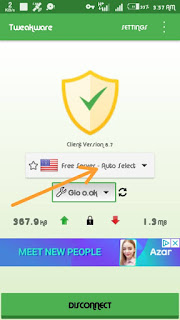 Latest GLO 0.0KB Free Browsing Via Tweakware VPN Cape At 350mb - 1GB Daily