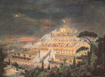 Pira funerária de Heféstion, Hephaestion's funeral pyre