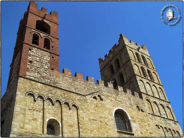 ELNE (66) - Cathédrale Sainte-Eulalie et Sainte-Julie