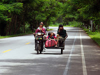 Road travel in south Thailand