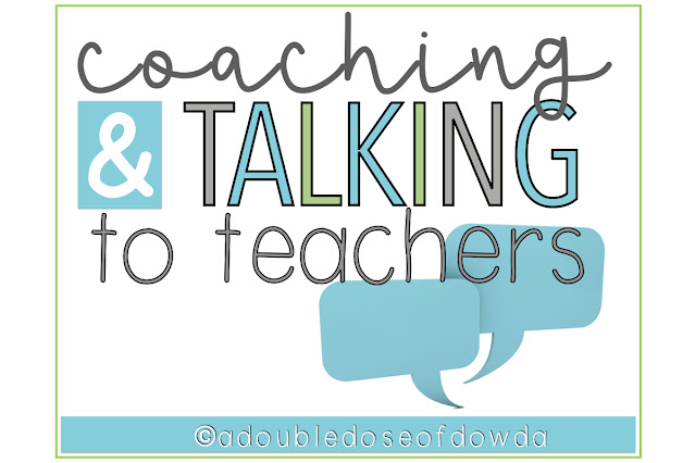 Coaching & Talking to Teachers