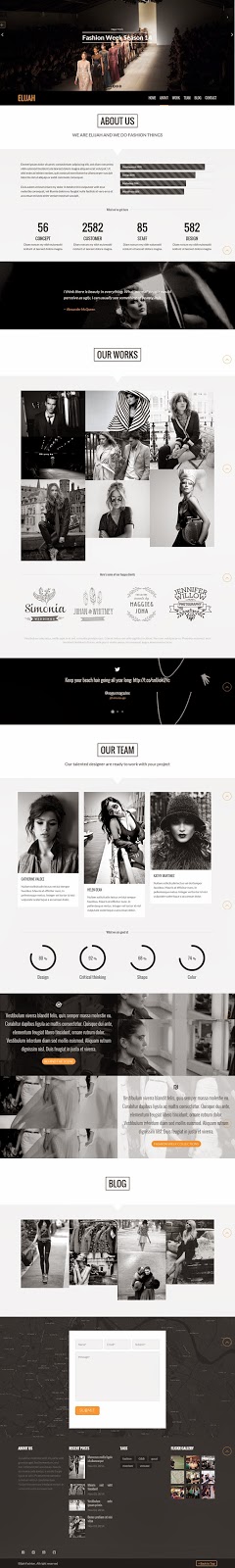 Premium WordPress Landing Page Template 2015