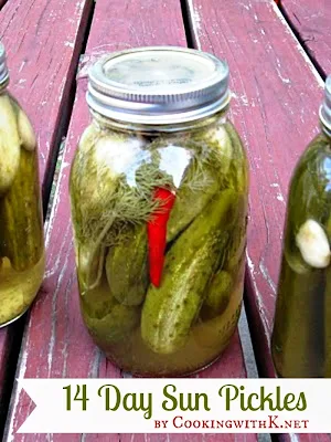 14 Day Sun Pickles