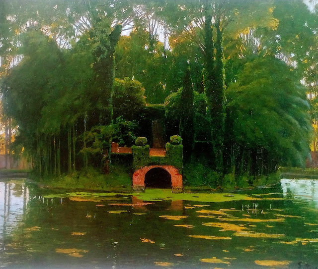 Jardín botánico de Valencia, Santiago Rusiñol y Prats, Pintor español, Jardines y Parques, Paisajes de Santiago Rusiñol, Pintores Catalanes, Pintura española, Jardines de Aranjuez, Jardines de españa, Paisajes de Santiago Rusiñol, Jardins d'espanya, Valencia