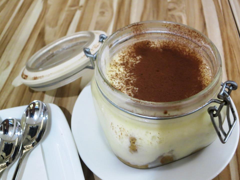 Jar Tiramisu A in  in jar. a tiramisu a In jar Tiramisu