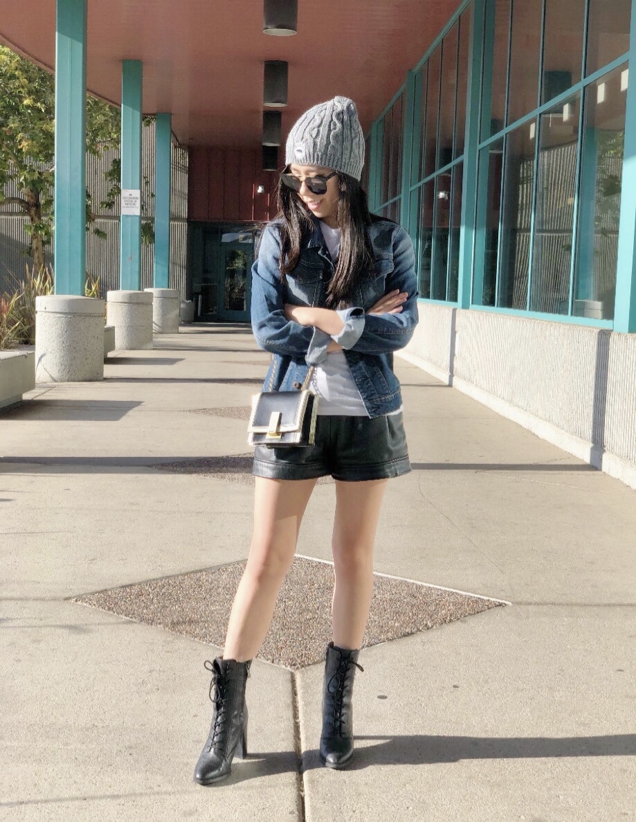 Adrienne Nguyen_Fall Fashion_How to Style a Grey Beanie