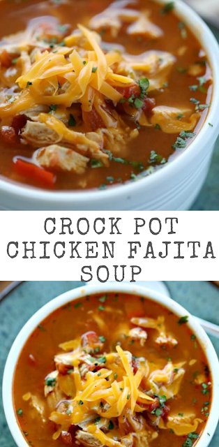 Crock Pot Chicken Fajita Soup