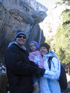 Michael, Aria, & Hosanna at Yosemite Falls