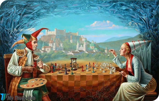 50 Tác Phẩm Absurdity Paintings Bởi Michael Cheval