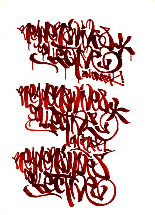 Red Graffiti Letters The Readers' Wives Experience
