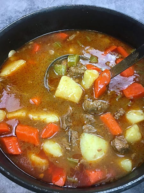 Paula Deen old time beef stew