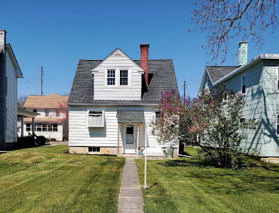 color photo showing the back of the house with big, double size dormer Sears Lorain • 270 Broad Street, Landisville, Pennsylvania