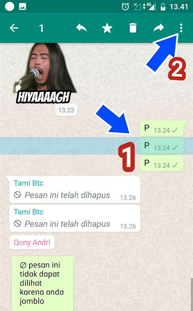 Cara Melihat Orang yang Sudah Membaca Chat Anda di Grup WA