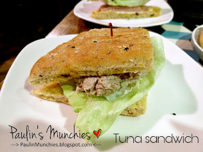 Paulin's Munchies - Soup Spoon Union at Raffles City Shopping Centre - Tuna sandwich