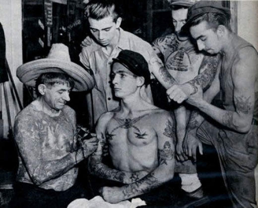 Vintage Tattoo Photos from the Web