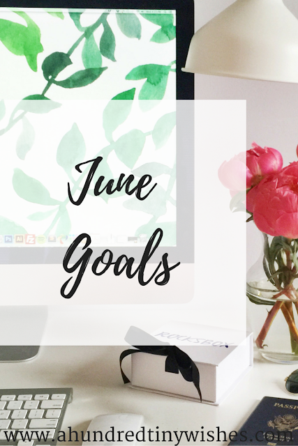 Sharing my June Goals | a hundred tiny wishes