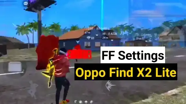 Oppo Find X2 Lite free fire settings for headshot: Sensi and dpi