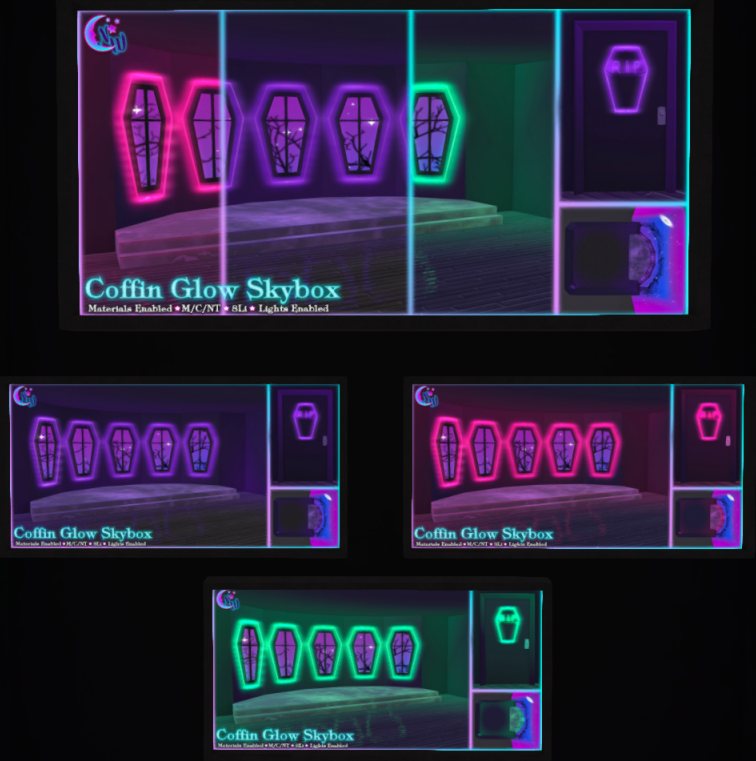 Ruby Pixie - Coffin Glow Skybox