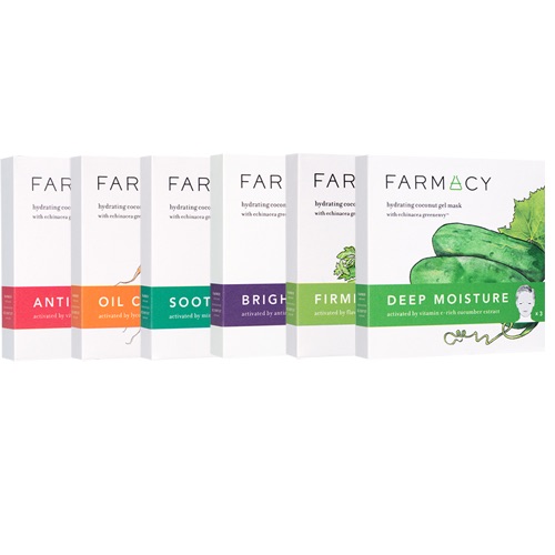 Relax with Farmacy Gel Masks