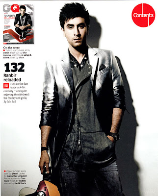 Ranbir Kapoor GQ