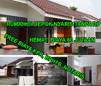 Rumah KPR DP Ringan Dijual Depok