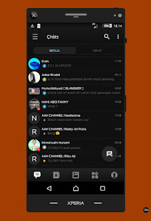  BBM MOD Black Theme v3.3.1.24 APK