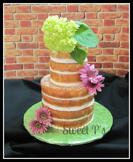 naked wedding cake Senatobia MS