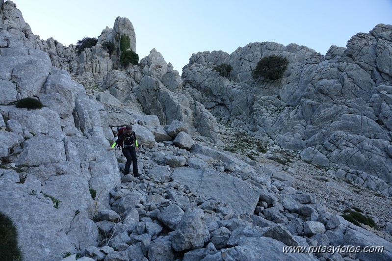 Crestería de la Peña Negra (Sierra del Co)