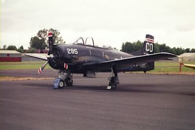 United States Navy 1955 North American T-28B Trojan at Kelso, Washington in July 2005