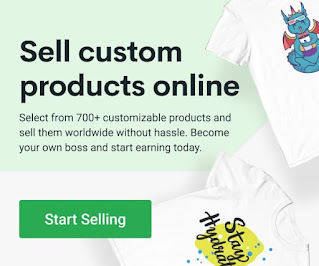 Sell custom product online with Printify