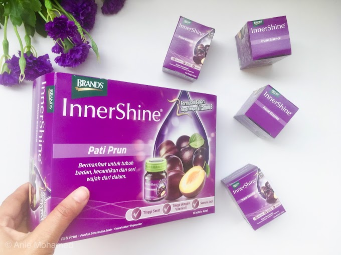 Review: Vitamin E Dalam InnerShine Merawat Wajah Serta Kulit Dari Luar Dan Dalam Tubuh