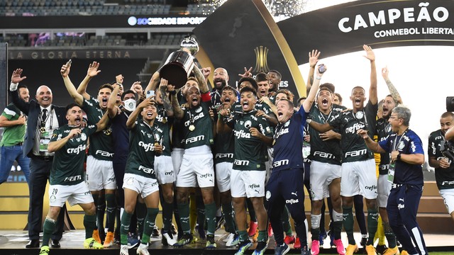 Palmeiras vence o Santos e conquista o título da Libertadores da América