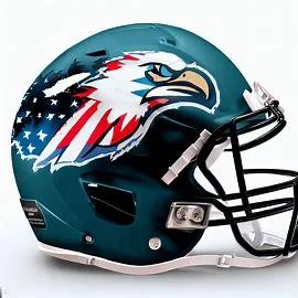 Coastal Carolina Chanticleers Concept Football Helmets