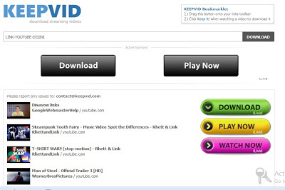 keepvid downloader youtube video