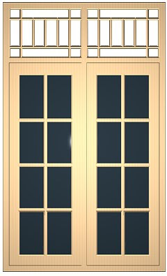 The latest minimalist home window model