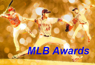 MLB Awards 2018: MVP, Cy Young, MOY, ROY.