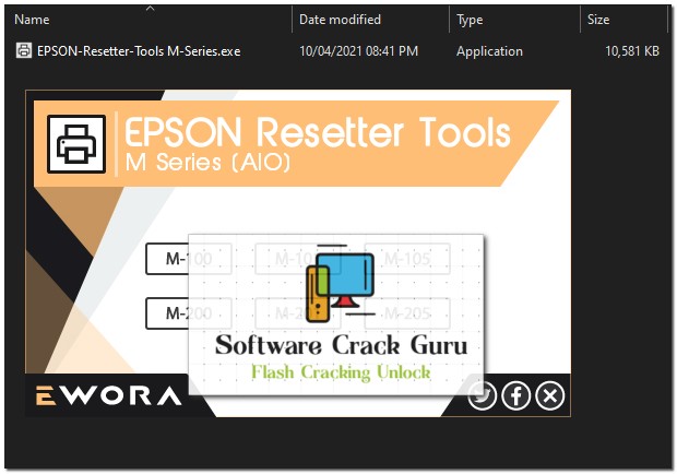 2023 - Resetter Epson M series All in One Free Download