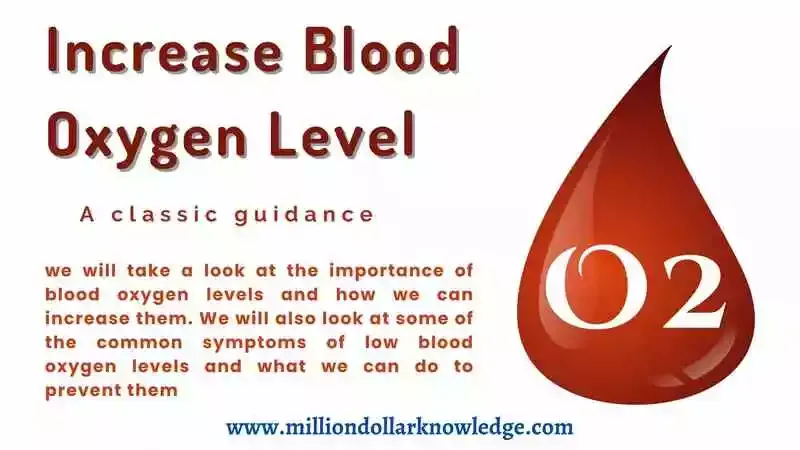 How to increase blood oxygen level