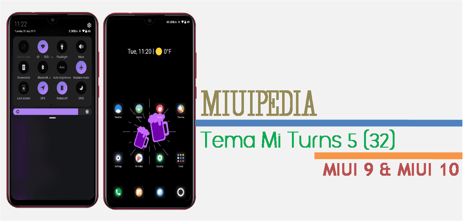 Tema Miui 9 : Download Tema MIUI Mi Turns 5 (32) - Themes MIUIPEDIA - prissee-wall