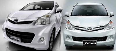 Toyota Avanza vs Daihatsu Xenia