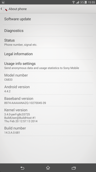 Android 4.4 KitKat cho Xperia Z Ultra, Z1 và Z1 Compact hình 2