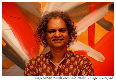 Kochi Biennale 2018-19, India - Raju Sutar - Image by Sunil Deepak