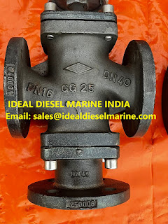 ARI PNEUMATIC-3-WAY VALVE-DN40-AU417660-105459-2438R003-0-4BAR-DN40 -ARMATUREN- 3WAY CONTROL VALVE-4-10BAR-DN40-GG25-PN16-ARI-OIL SEPARATOR VALVE