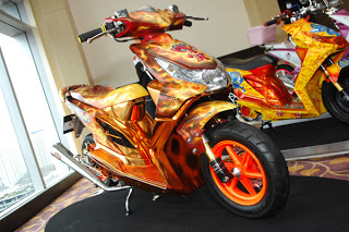 Foto Modifi   kasi Motor Honda Beat Air Brush Simple Modifikasi | Autos ...