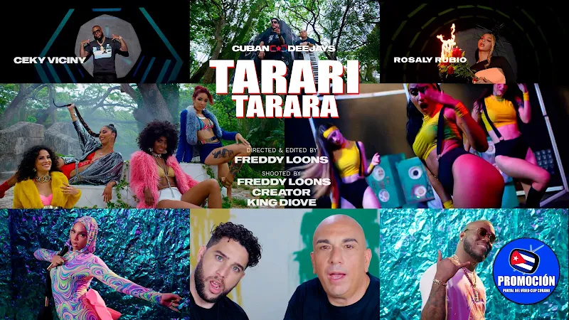 Cuban Deejays & Ceky Viciny & Rosaly Rubio - ¨Tararí Tarará¨ - Videoclip - Director: Freddy Loons. Portal Del Vídeo Clip Cubano. Música cubana. Cuba.