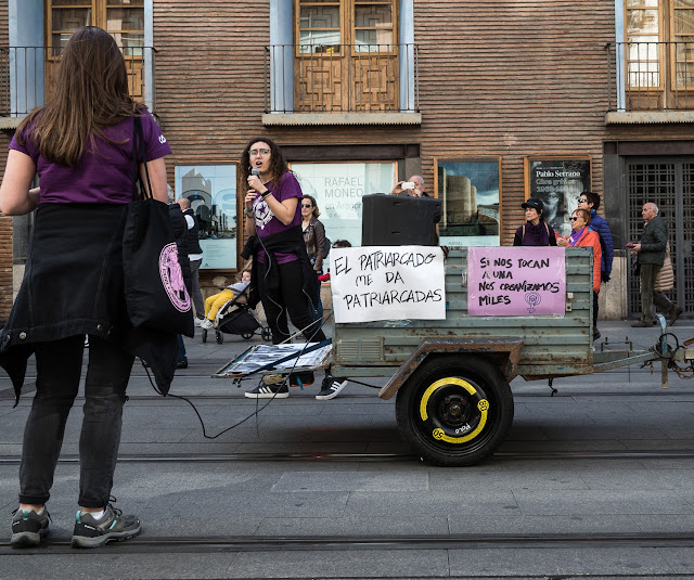 8m 2020 Zaragoza Feminista Manifestacion Estudiantes