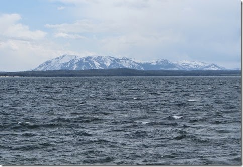 Rough Water on Yellowstone Lake