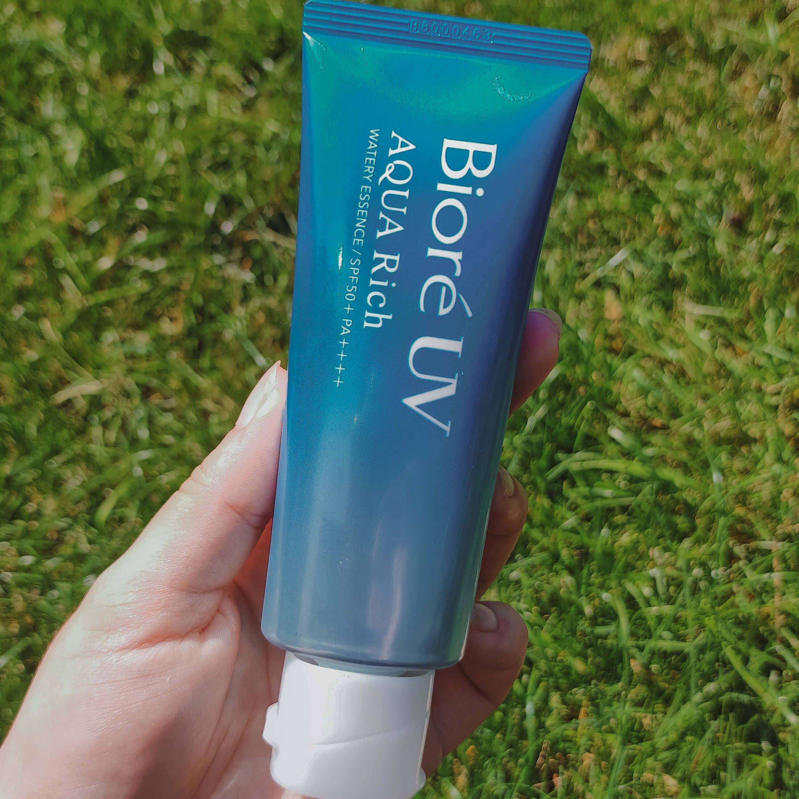 biore uv aqua rich watery essence opalovaci krem recenze