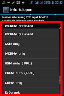Cara Ubah Jaringan Android dari 3G Atau 4G 